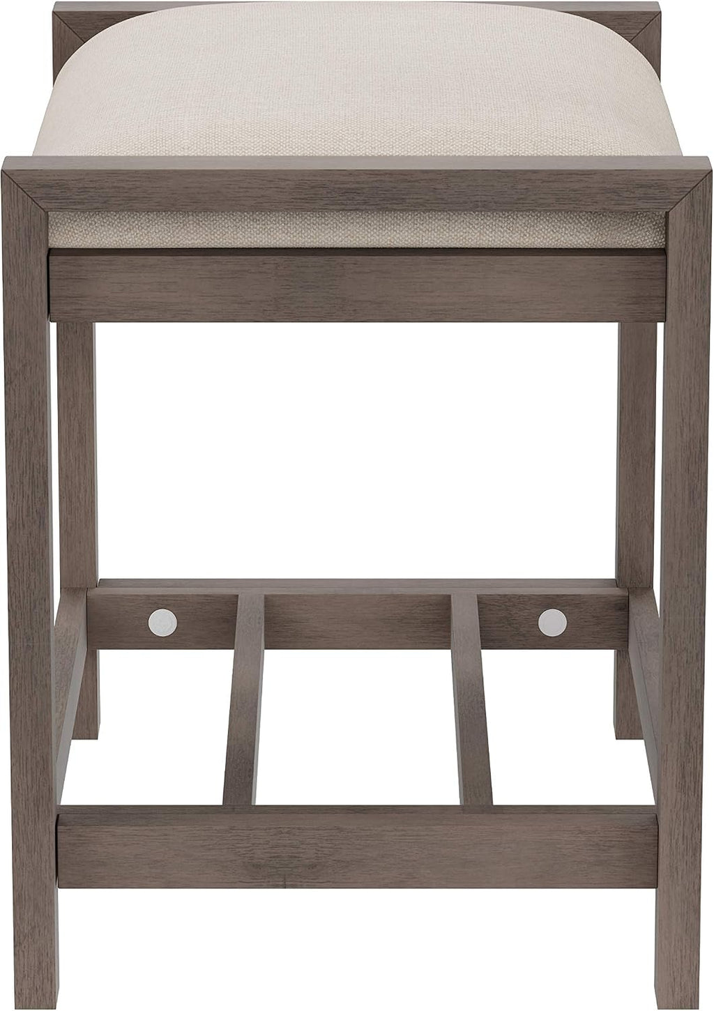 Antique Gray Amelia Vanity Stool