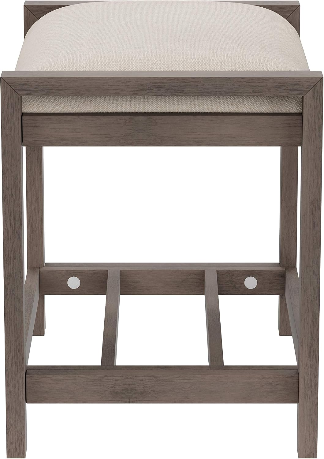 Antique Gray Amelia Vanity Stool