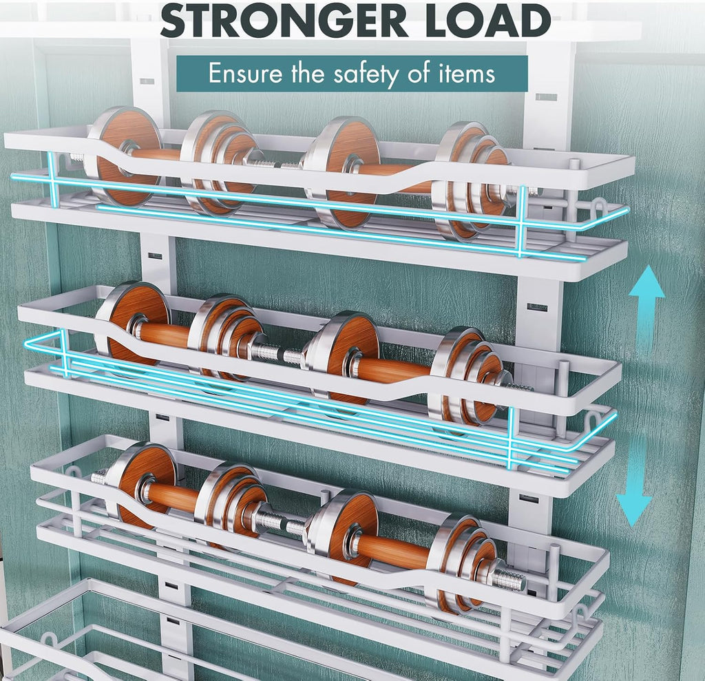 Metal 9-Tier Door Pantry Organizer