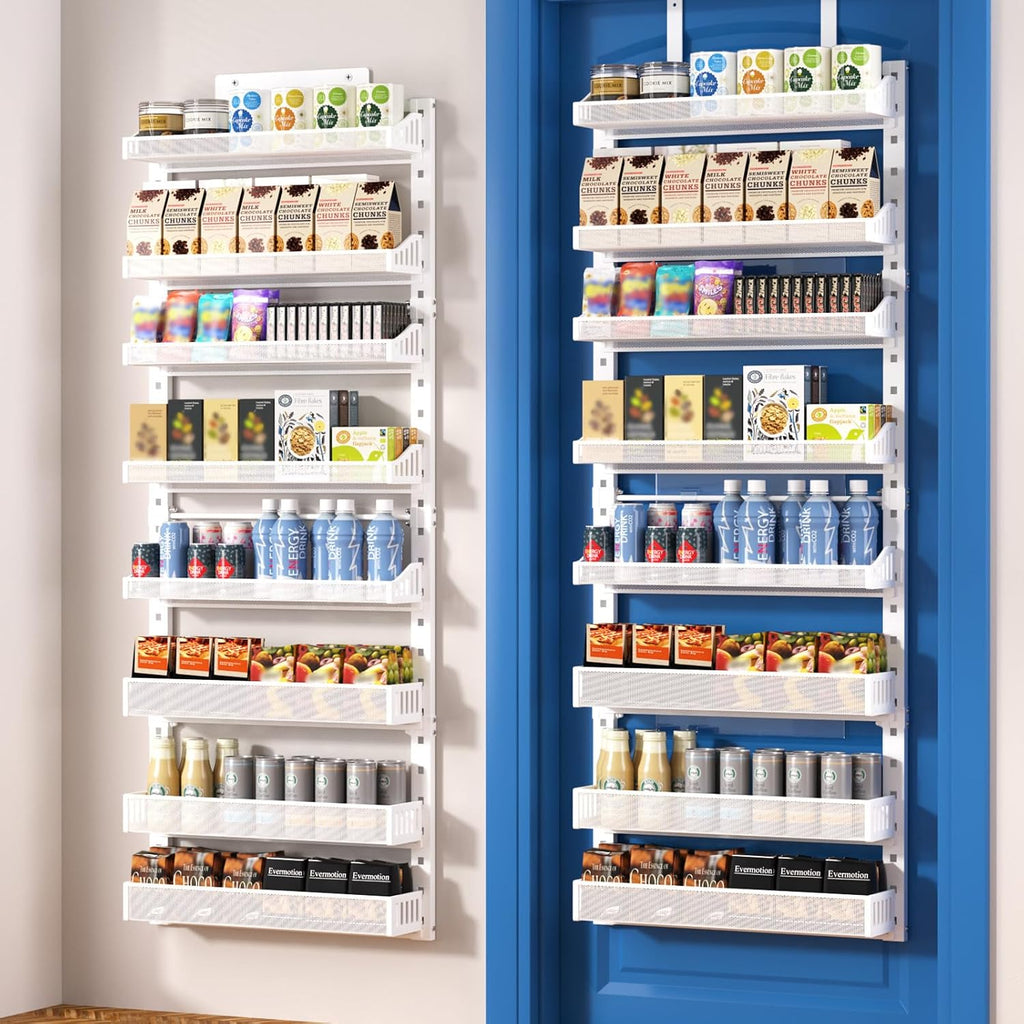 Dual Use 8-Tier Door Spice Rack